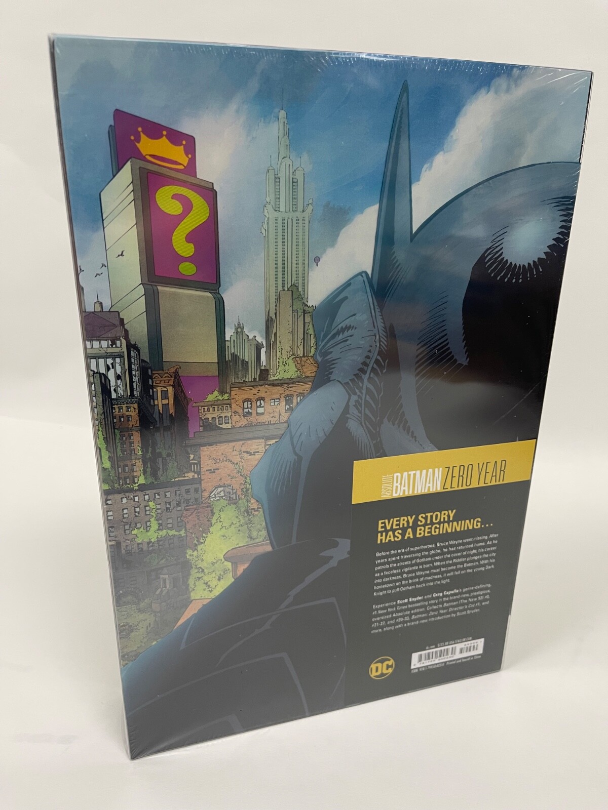 Absolute Batman Zero Year DC Comics New Sealed HC Hardcover