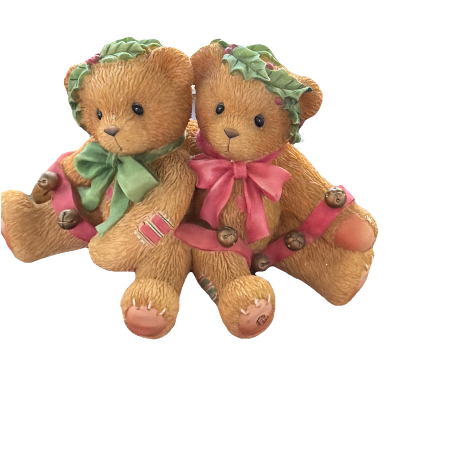 CHERISHED TEDDIES Bonnie And Harold 1998 Ring In The Holidays With Me 466301