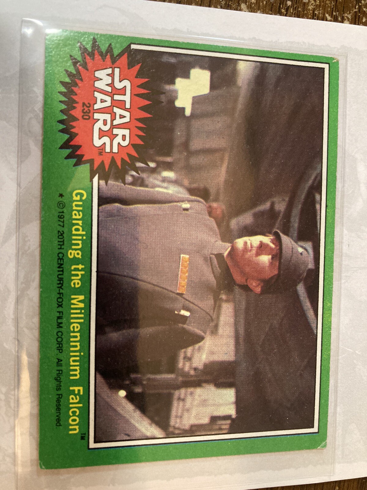 1977 Topps Star Wars Series 4 Green #230