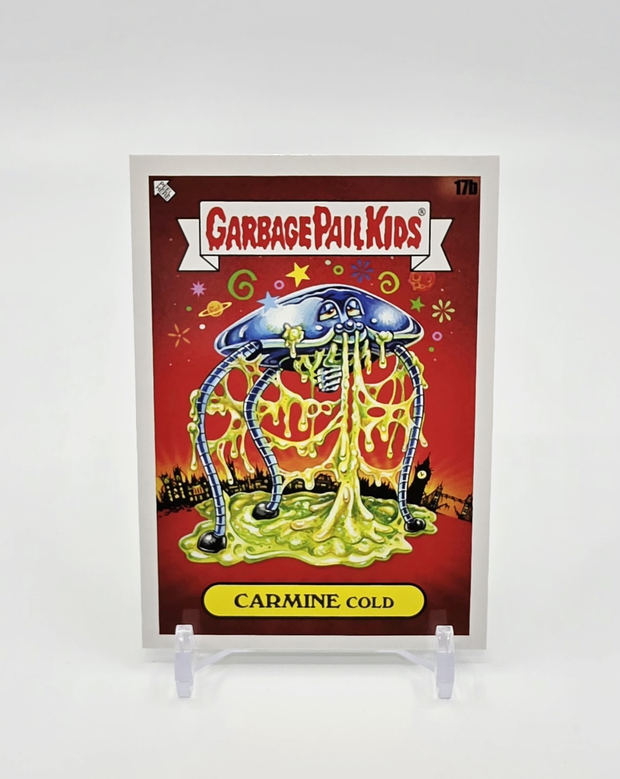2022 Topps Garbage Pail Kids Book Worms Carmine Cold 17b