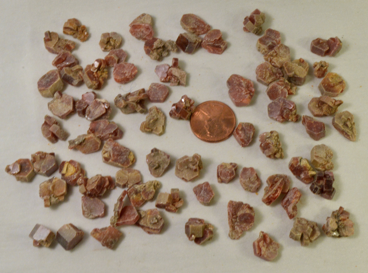 #2513 Vanadinite Crystals [5 PIECES] – Morocco
