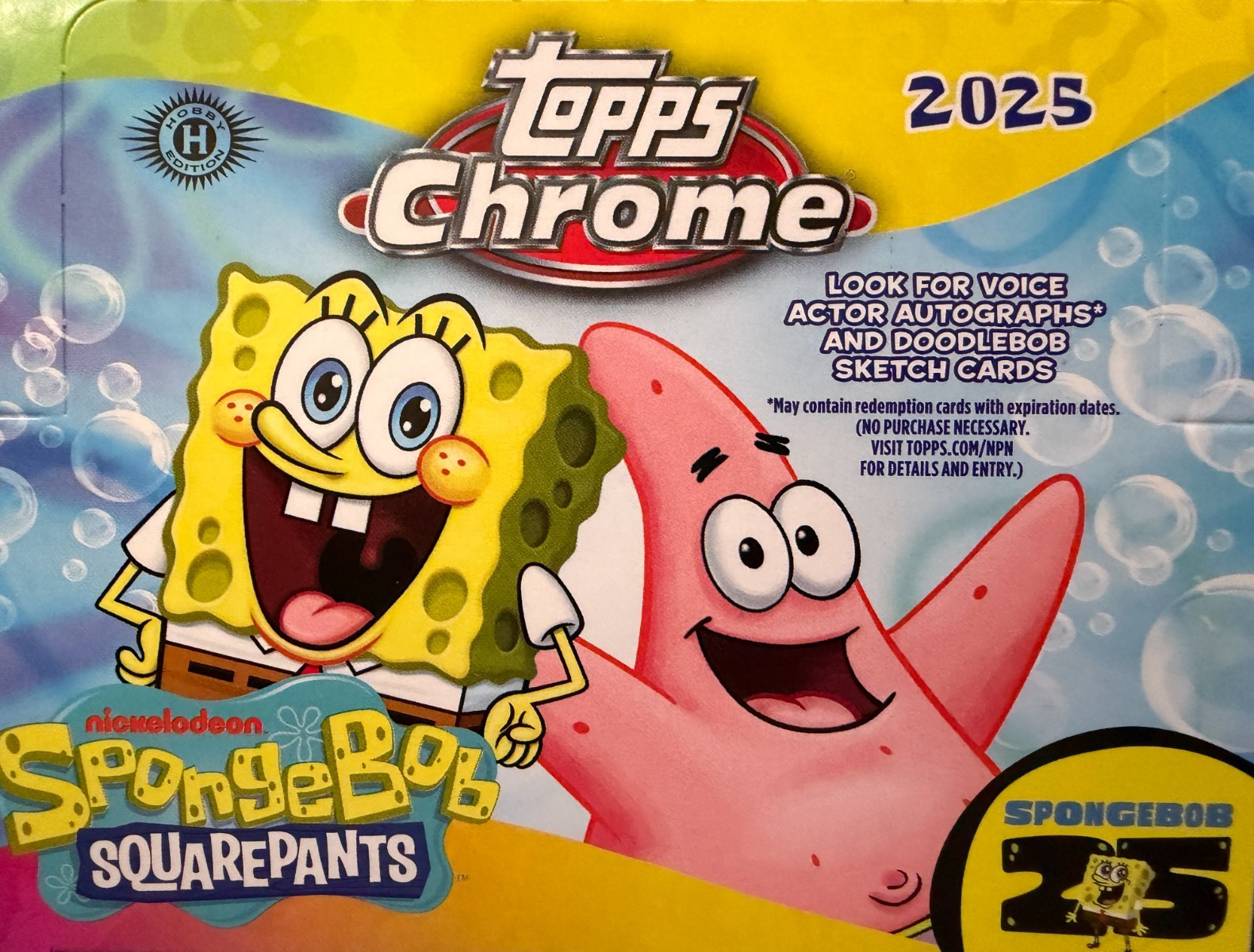 2025 Topps Chrome SpongeBob Base Singles – Pick Your Card #1-200
