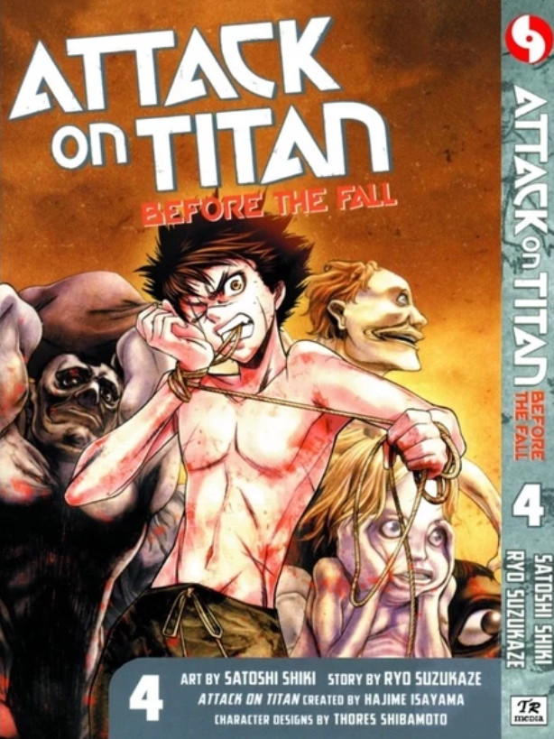 Attack on Titan : Before the Fall Manga Vol.1-17 Complete English -FULL/HALF SET