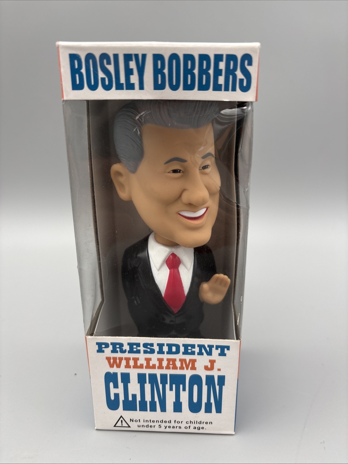 President Clinton Bobble Head Bosley Bobbers Bobblehead Bill Box