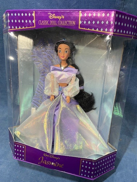 Vtg. Princess Jasmine Doll 1990s Disney Parks Exclusive Classic Collection w/Box