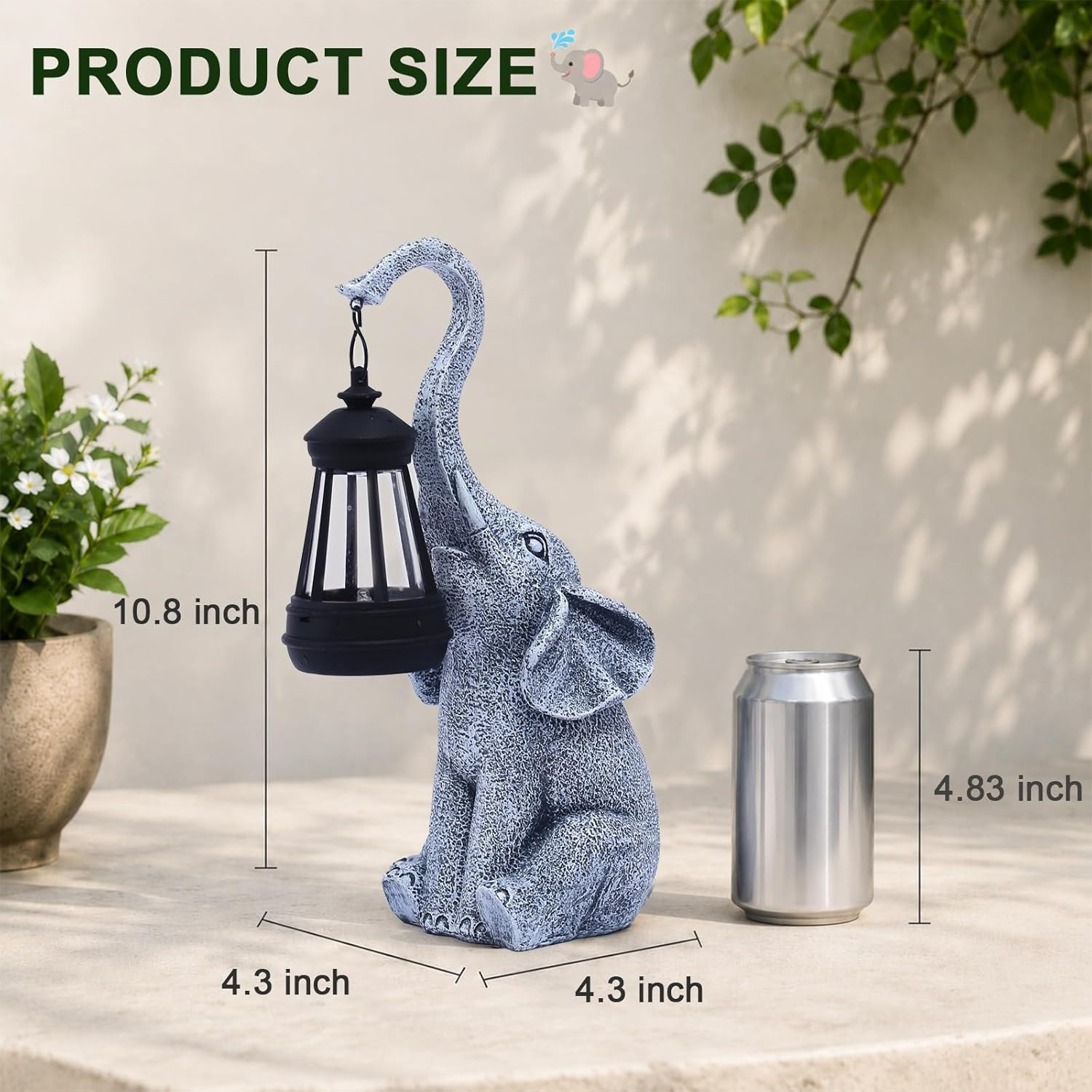 Elephant Statue for Garden Decor with Gift Appeal | Ideal Gifts for Women,