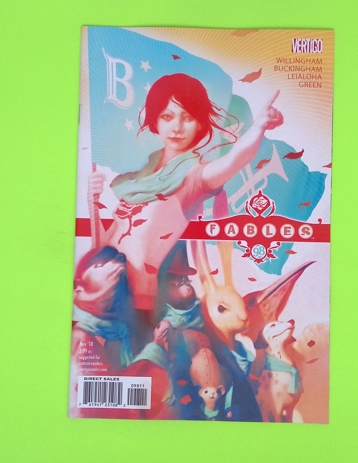 Fables #98 2010 Vertigo 8.0 Comic Book W150-117