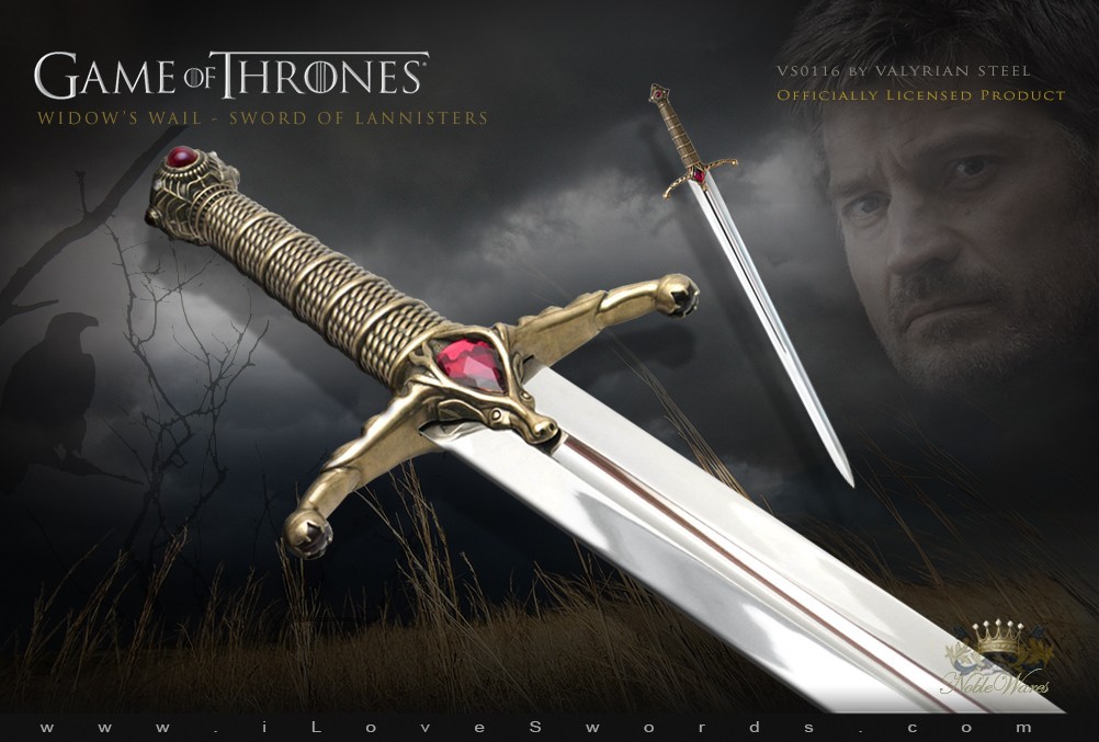 Game of Thrones Joffrey Sword, Widow’s Wail – High Quality Fantasy Replica 39”