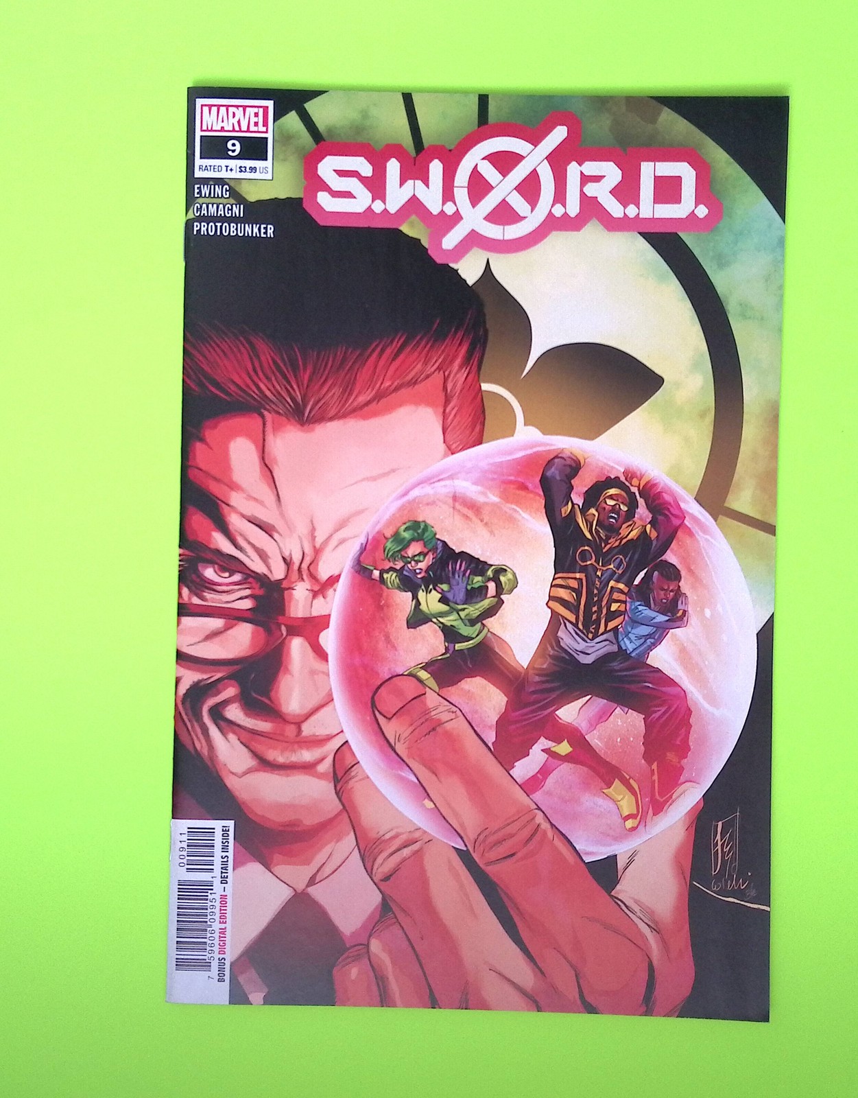 S.W.O.R.D. #9 Vol. 2 2021 Marvel Comics High Grade Comic Book X179-78