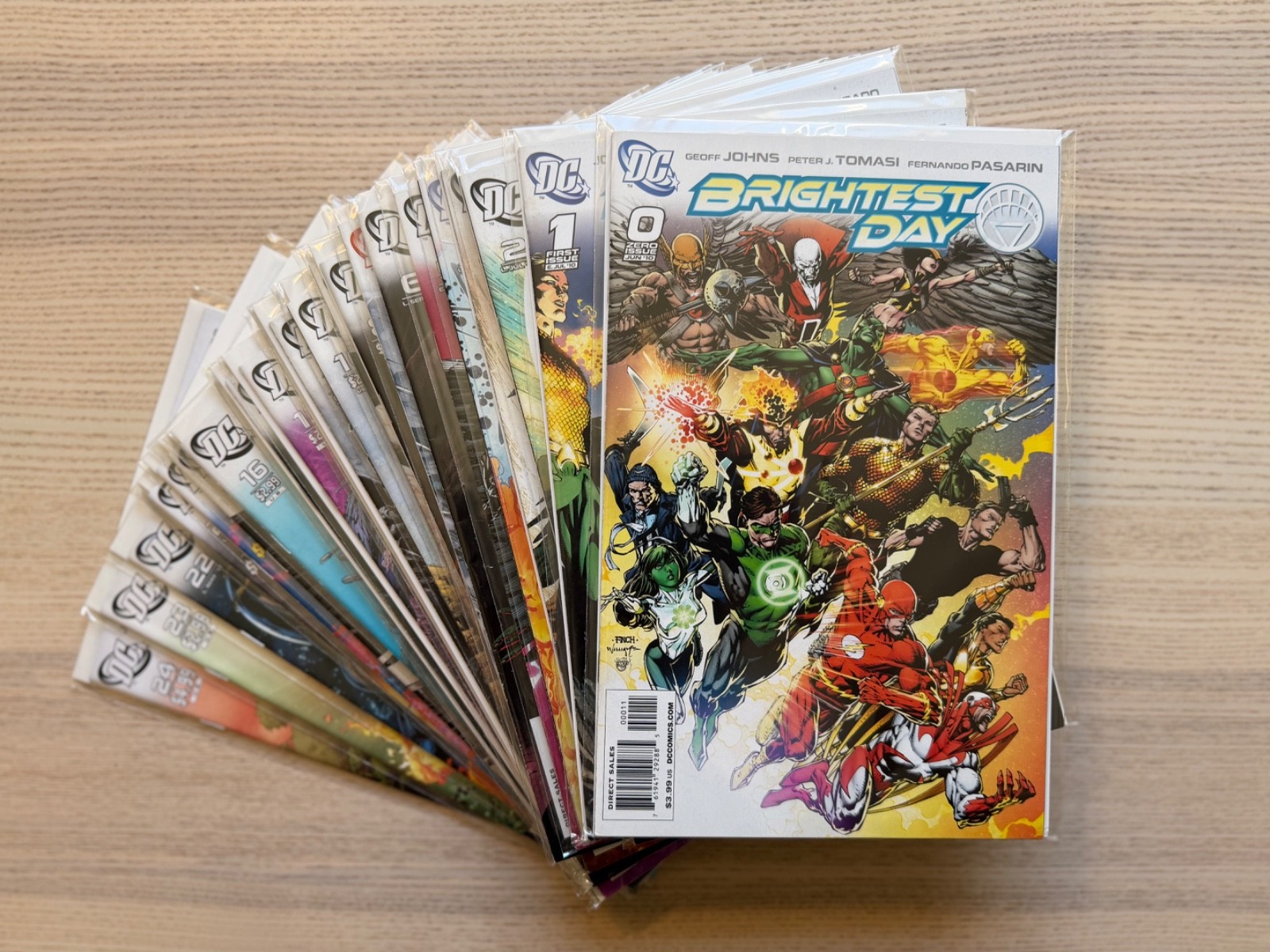 DC: Brightest Day Vol. 1 #0, #1-24 COMPLETE SET (DC Comics, Johns, 2010)