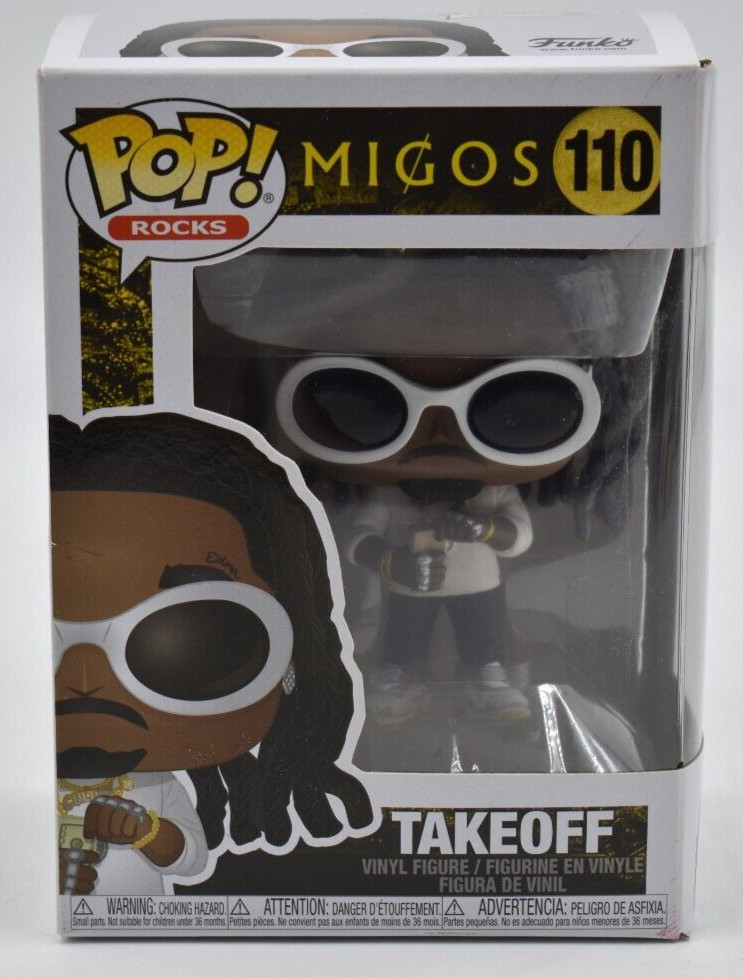 Takeoff Funko Pop! Migos #110 With Plastic Protector