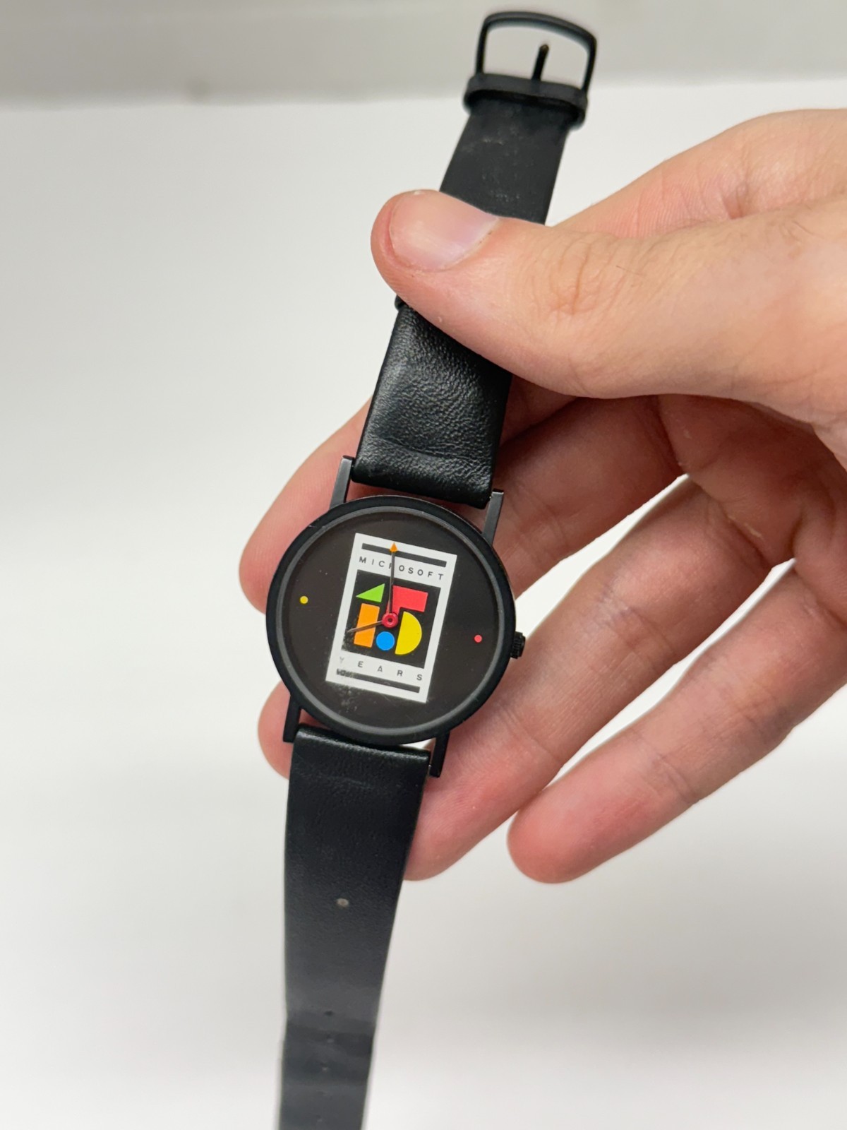 Microsoft 15 Years Anniversary Promotional Watch Vintage 1990