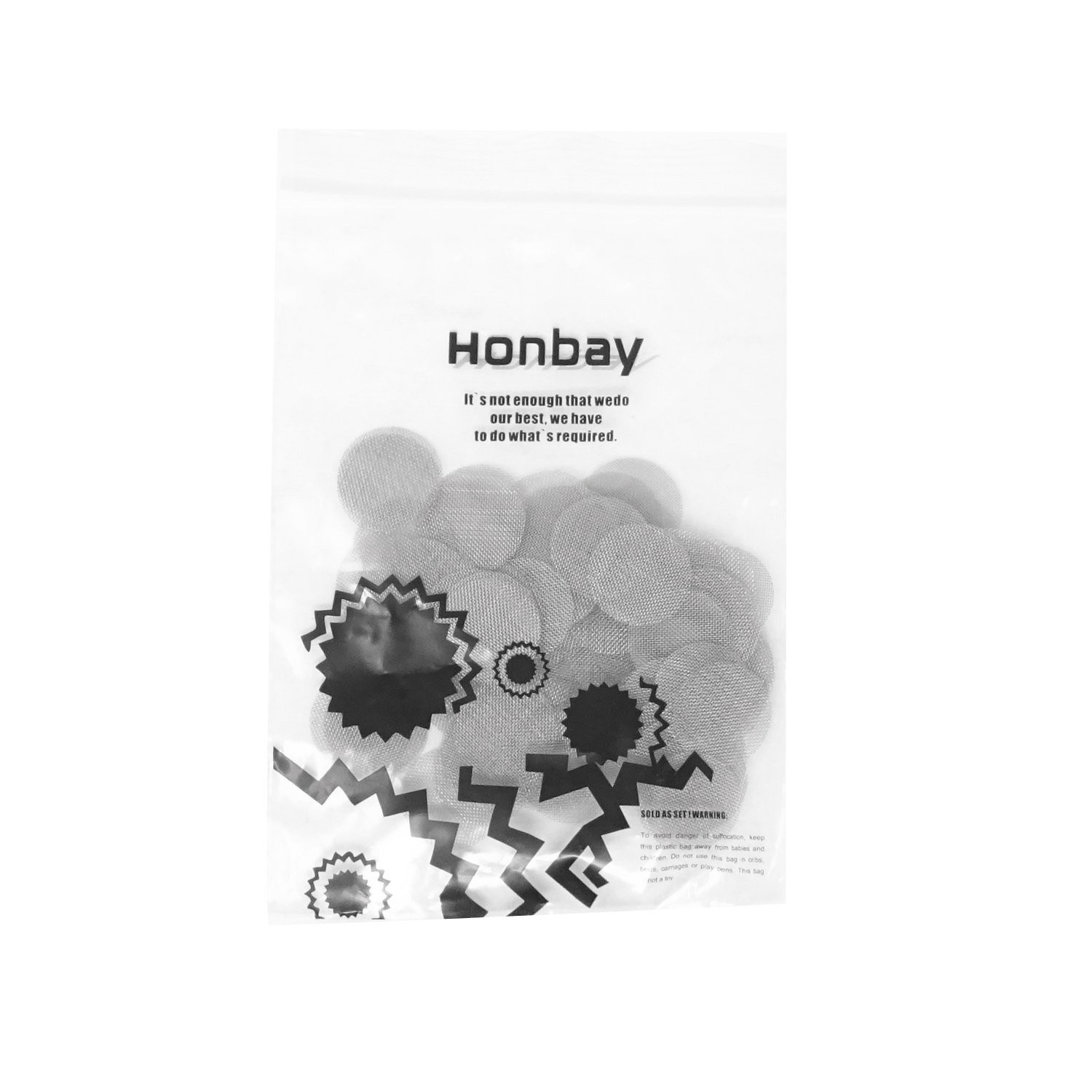 Honbay 100PCS 3/4 Inch 0.75inch Stainless Steel 100 Count (Pack of 1), silver