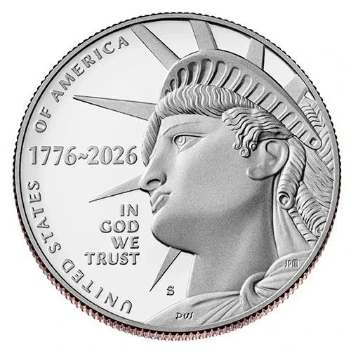 2Pcs 1776-2026 S SiIver Enduring Liberty Half DoIlar Semiquincentennial PRESALE