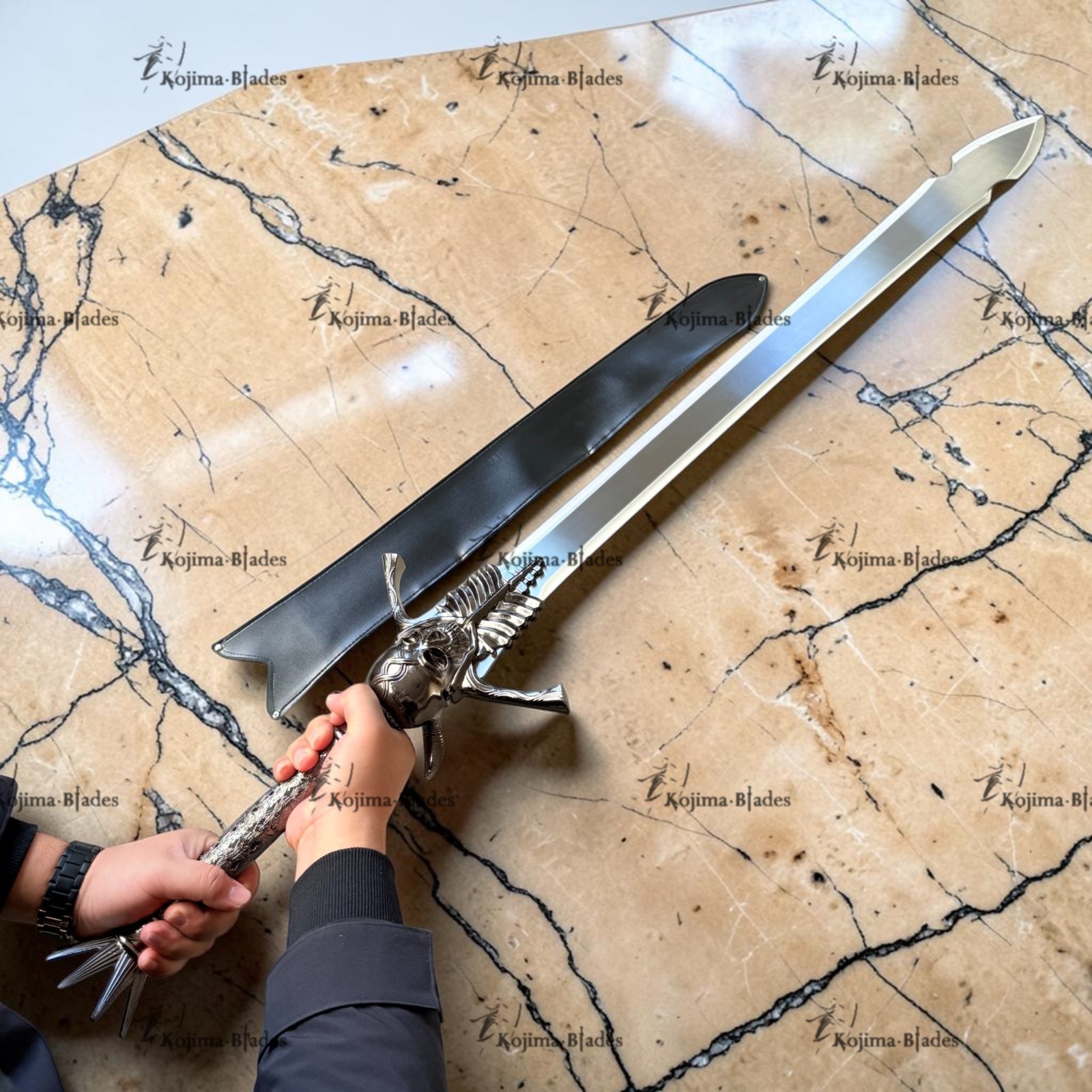 Dante Rebellion Sword DMC5 | Devil May Cry 5 Sword | Full Metal | Ship From USA