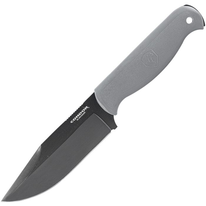 Condor Fighter Fixed Knife 5″ 1075HC Steel Full Tang Blade Polypropylene Handle