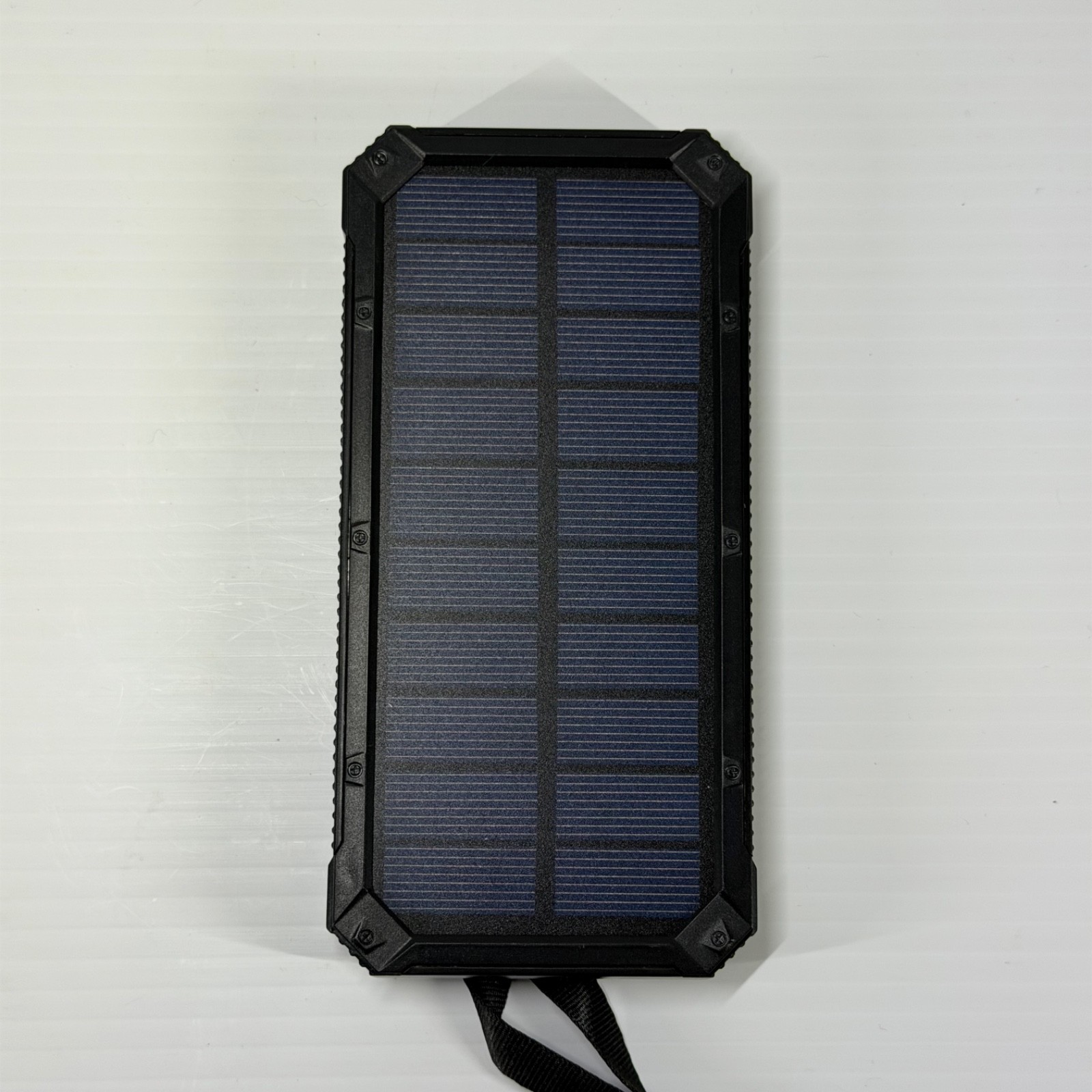 AOPA Portable Solar Light With 2 USB Ports With Strap Charge Cord Not Included