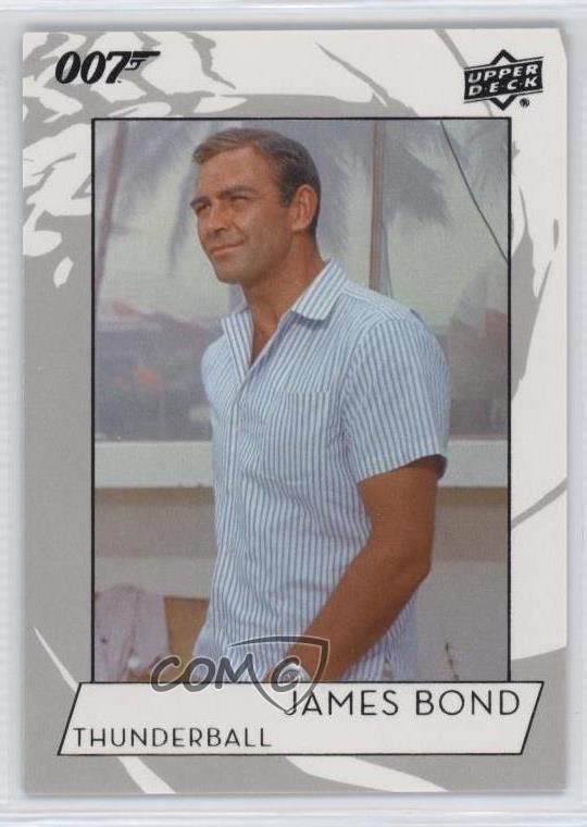 2019 Upper Deck James Bond Collection Sean Connery as James Bond #58 0ol8