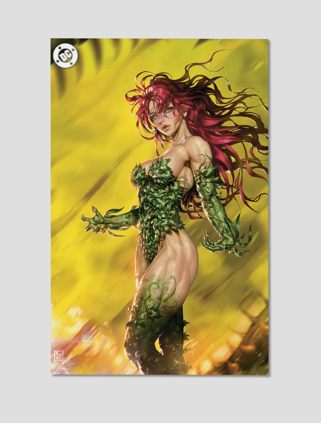 Poison Ivy Batman Universe Premium Giclee Print 11″ x 17″ DC Comics Wall Art