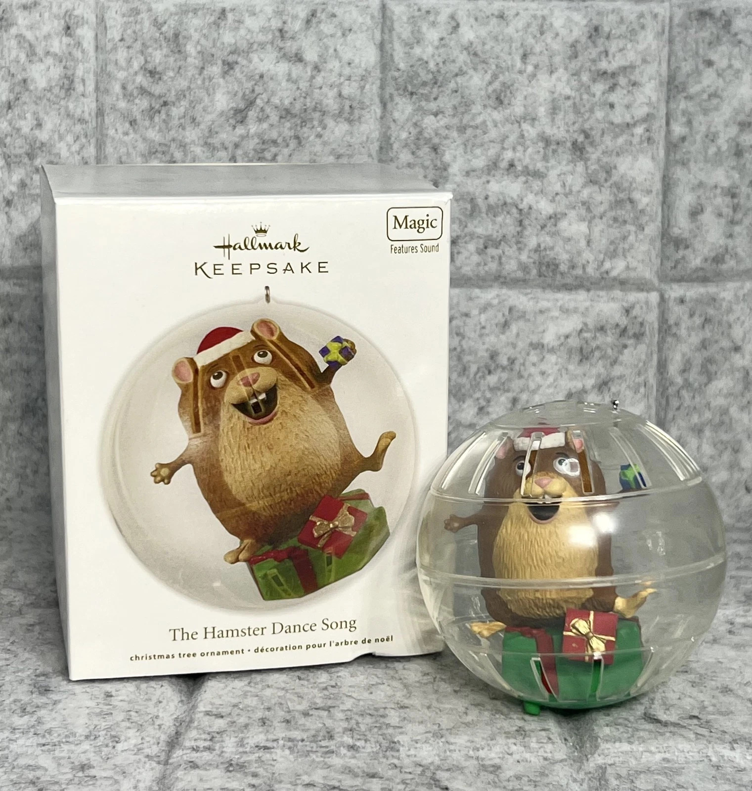 Hallmark Keepsake The Hamster Dance Song Ornament 2012 NEW-4-15-14