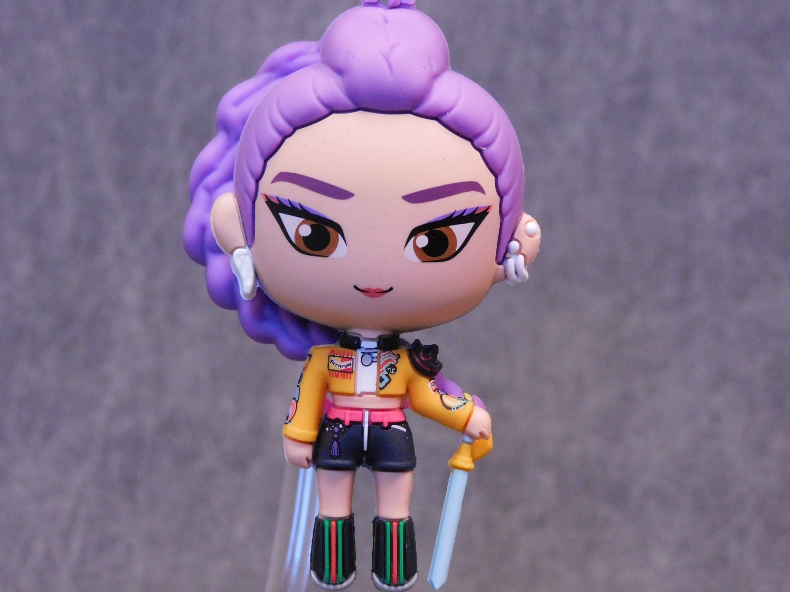 K-Pop Demon Hunters NEW * Rumi Clip * Blind Bag Series 1 Key Chain Monogram