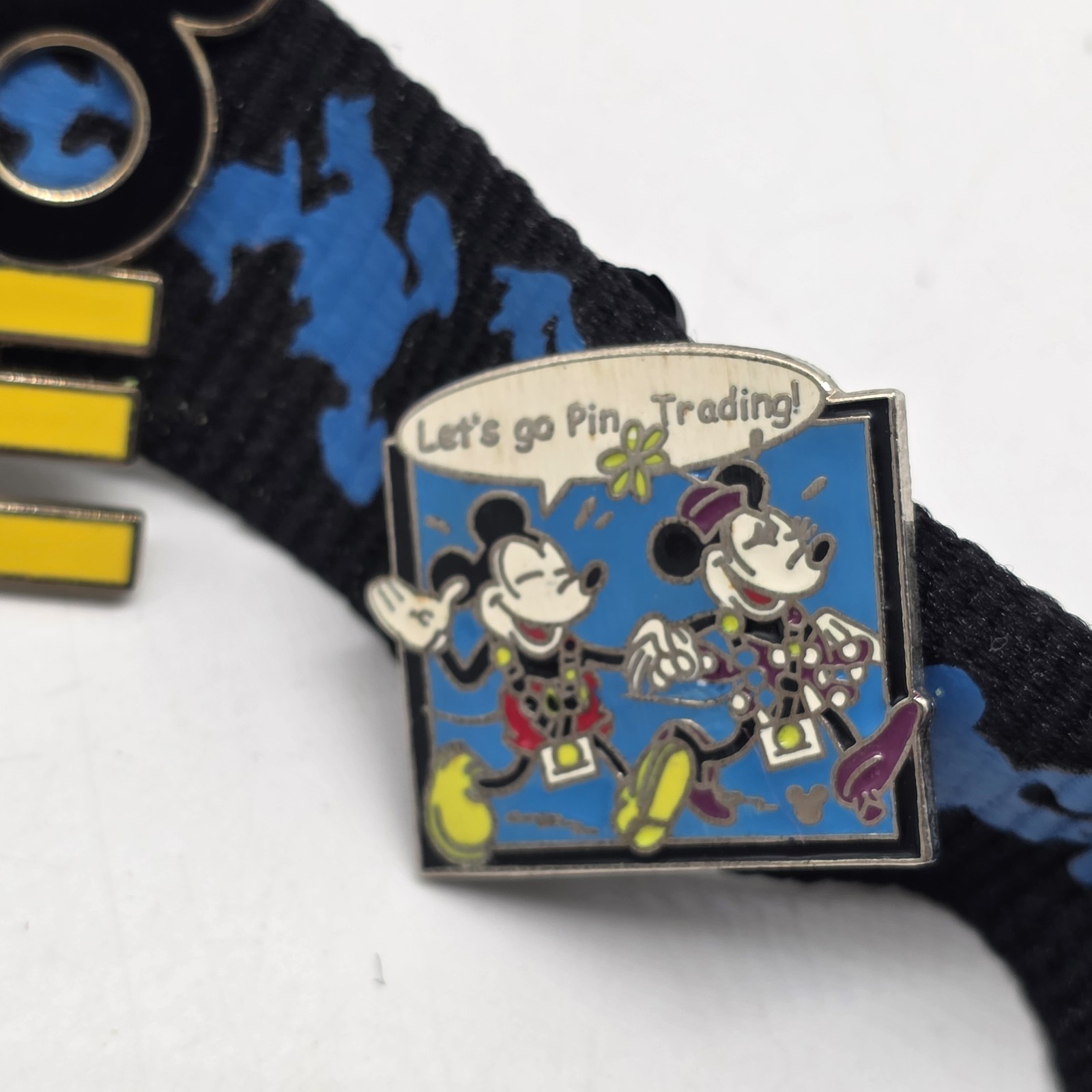 Disney World Land Pin Trading Lanyard And Pins Souvenir Trade
