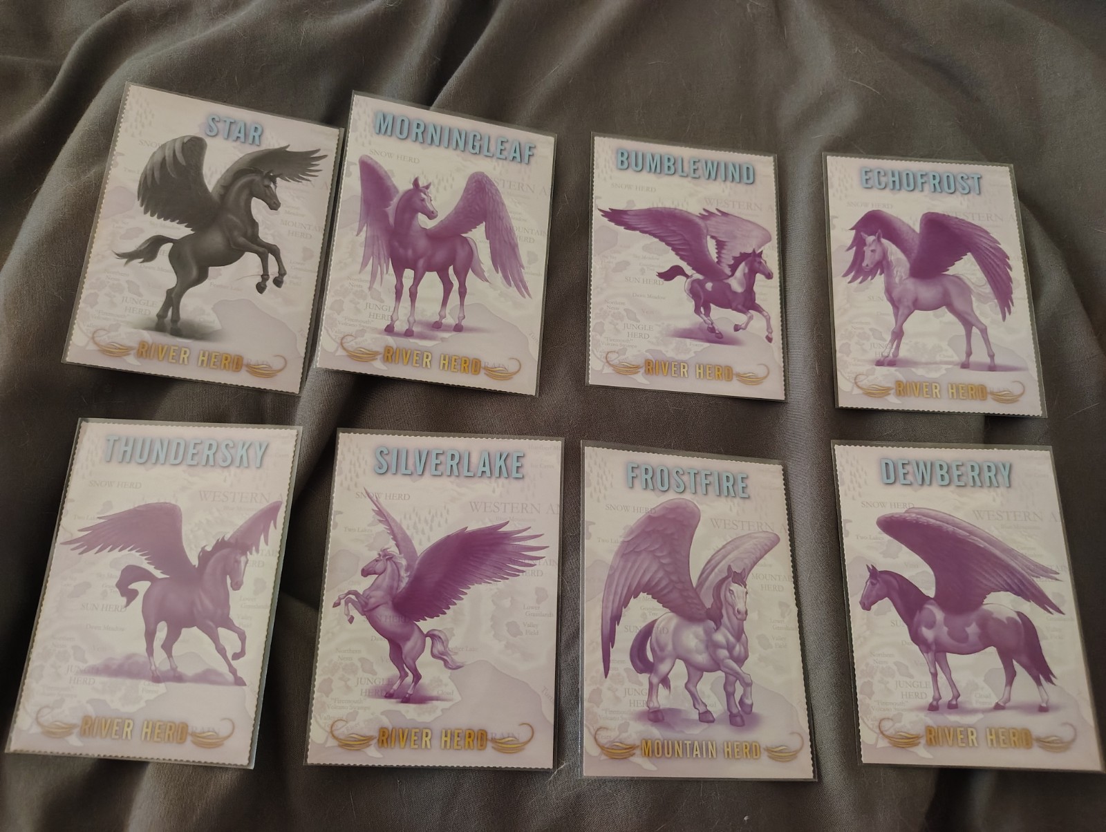 The Guardian Herd Complete 8 Card Promo Set NM Jennifer Lynn Alvarez Rare