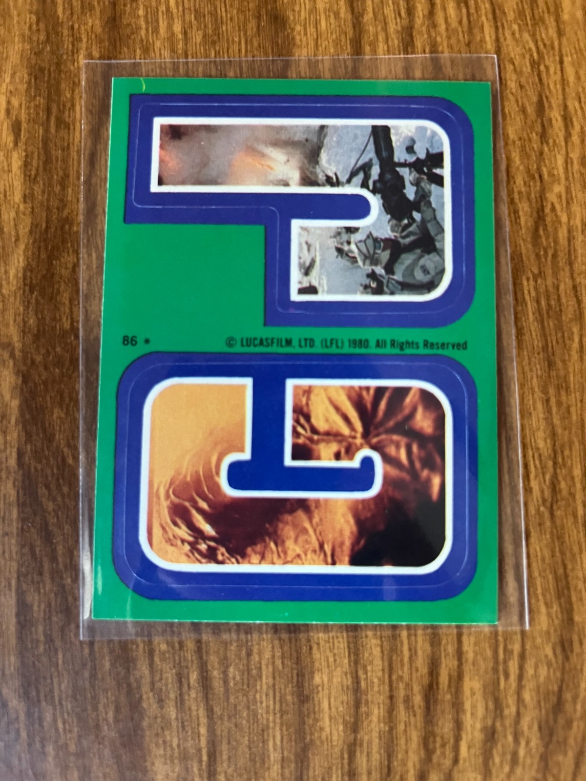 1980 TOPPS EMPIRE STRIKES BACK STICKERS GREEN COMPLETE YOUR SET You Pick 67-88