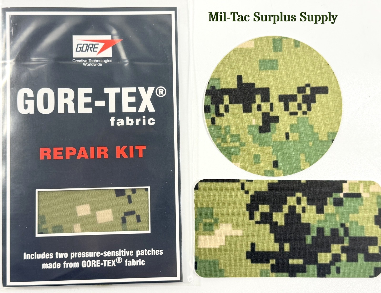 GORE-TEX WOODLAND DIGITAL NWU FIELD REPAIR KIT