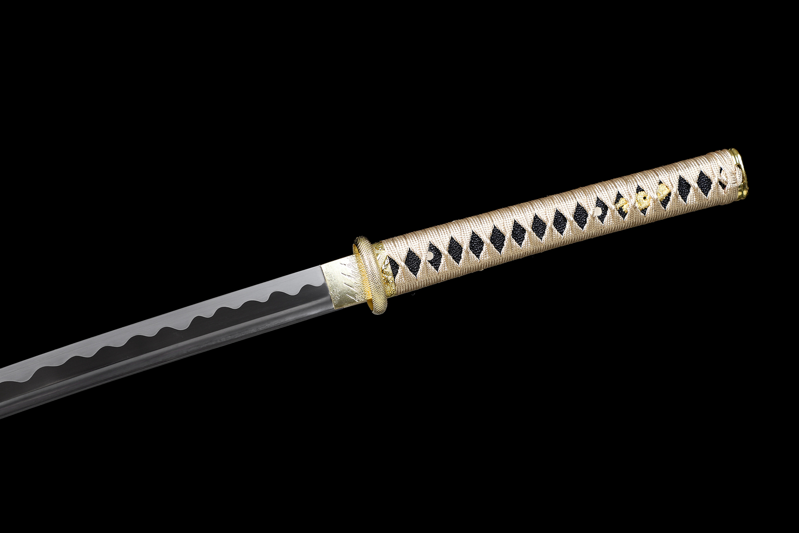 1095 CARBON STEEL BLADE JAPANESE SAMURAI SWORD KATANA RAZOR SHARP FULL TANG