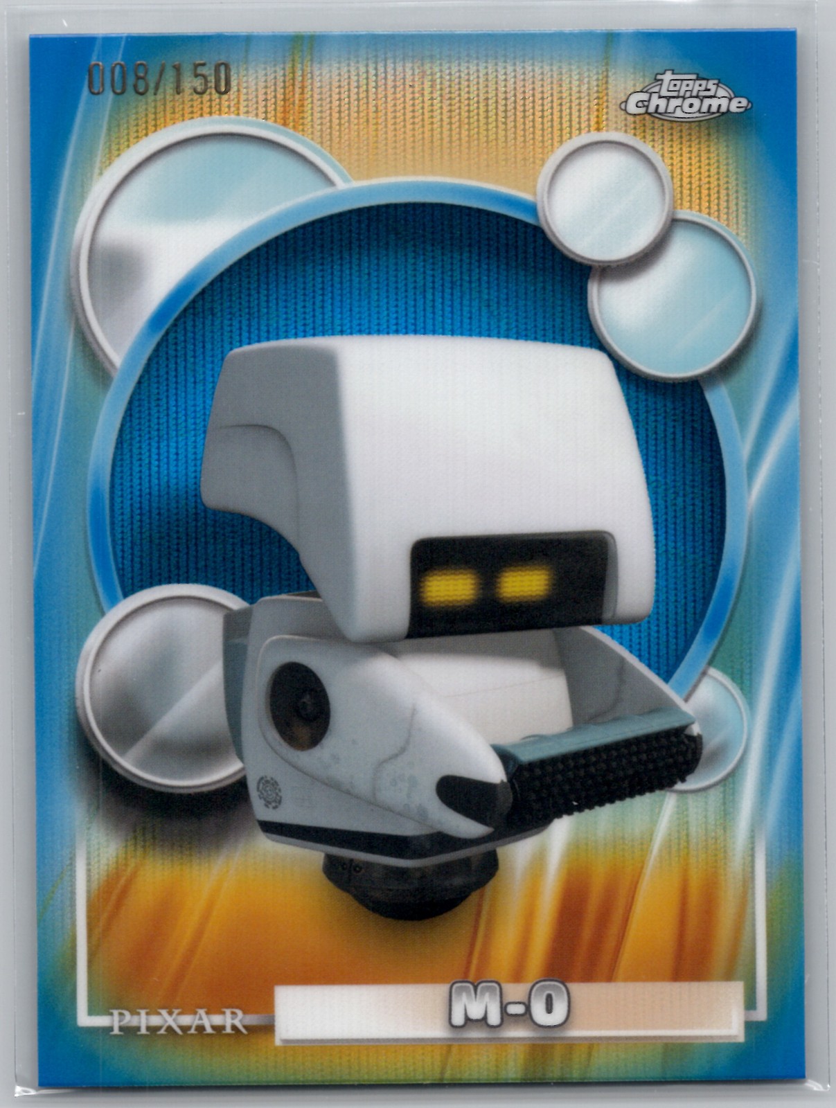 2026 Topps Chrome Disney M-O Blue Refractor /150 #147 Pixar