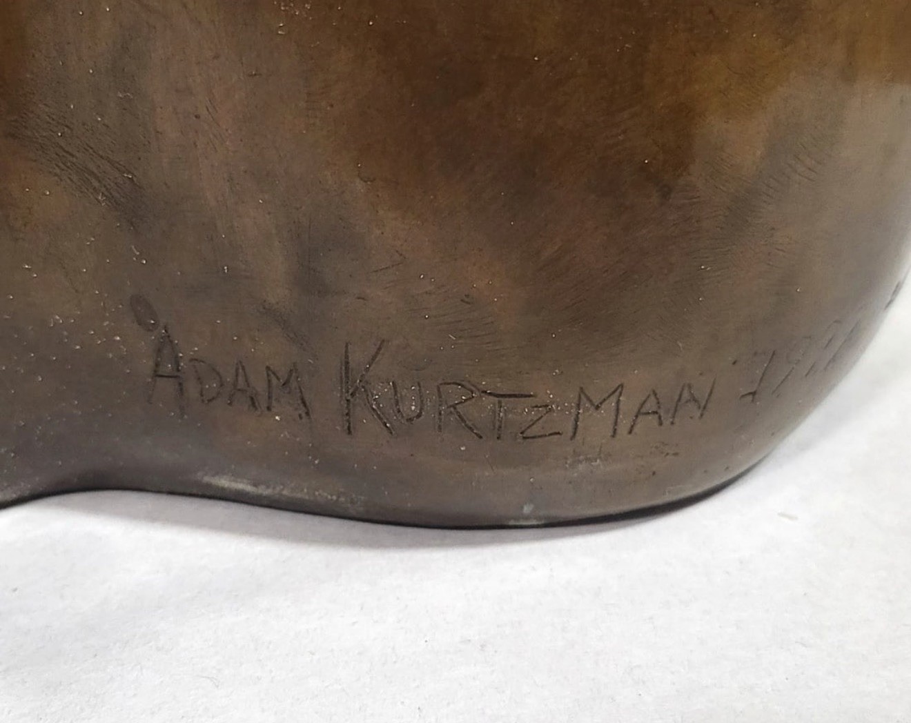 Estate Adam Kurtzman American Bronze Foot Sculpture 2/25