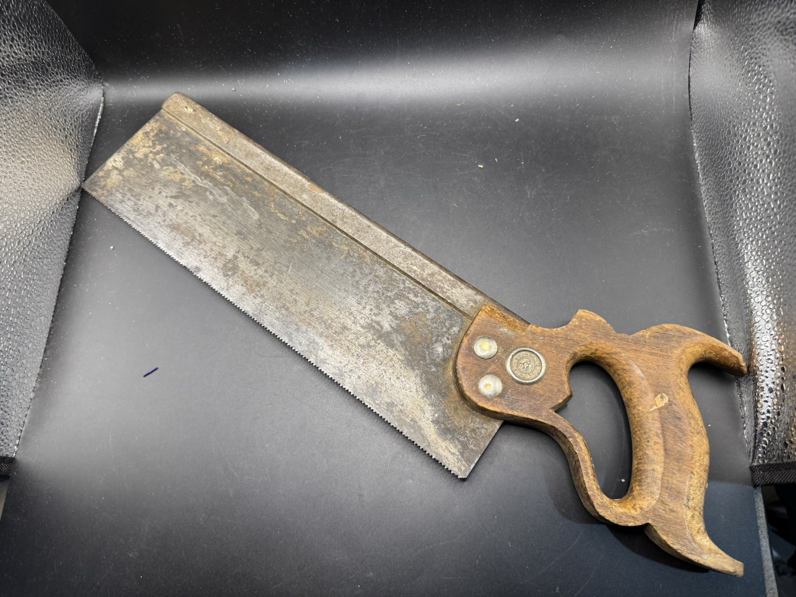 Vintage Back, Tenon, Dovetail Miter Saw Warranted Superior Hand Tool 12″ Blade
