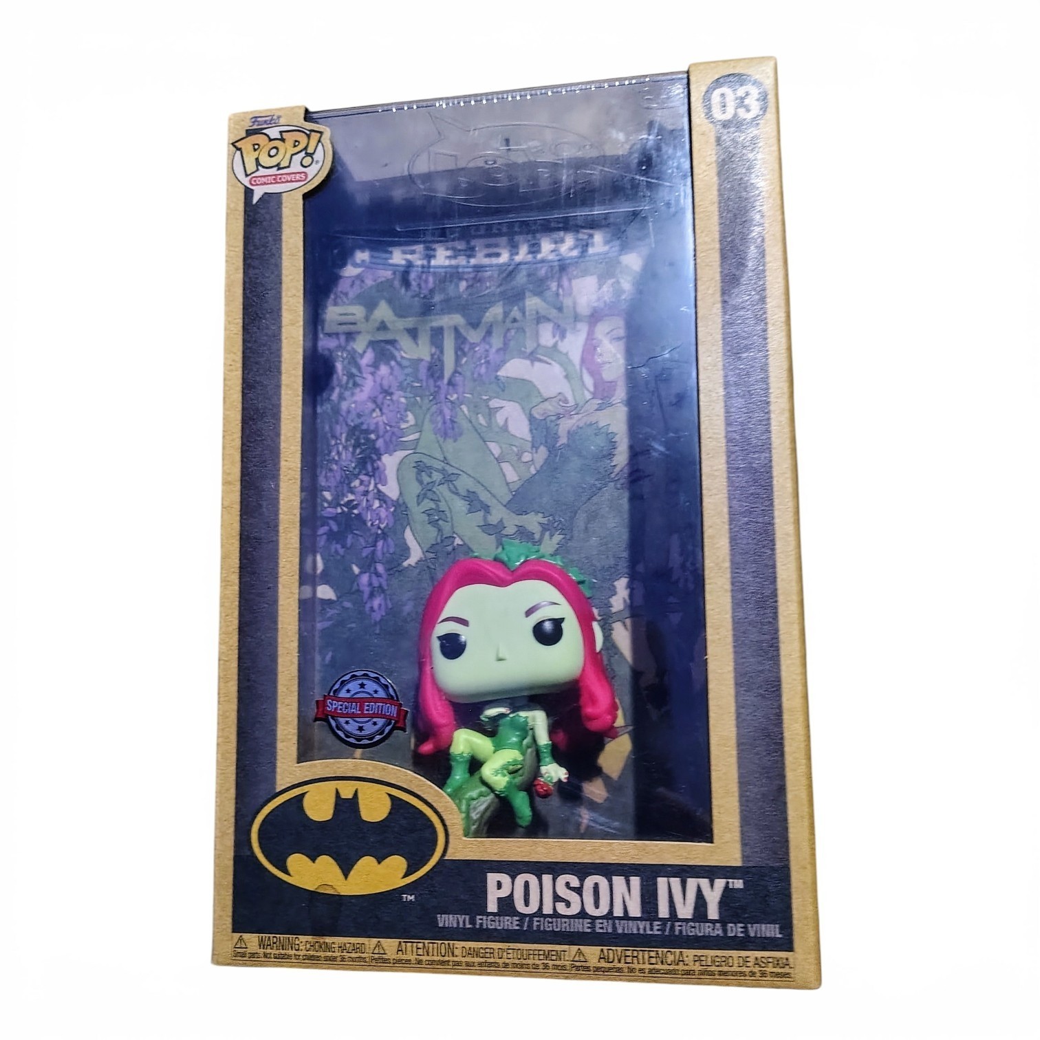 Funko Pop Comic Covers Poison Ivy 03 Earth Day 2022 Walmart Exclusive