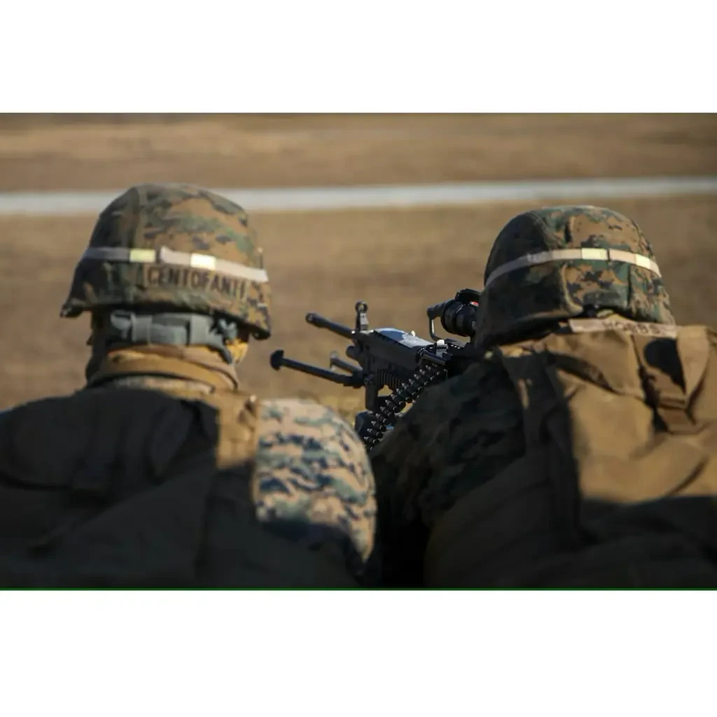 USGI USMC 200 Round Saw Gunner Pouch Coyote “NEW”