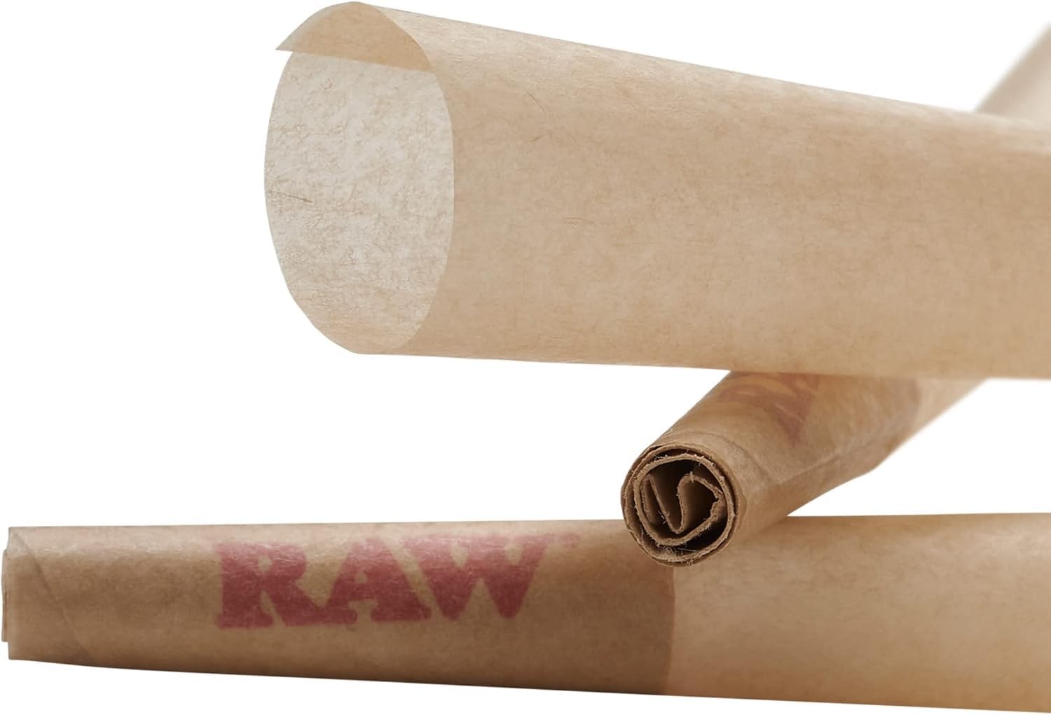 RAW Cones 1 1/4 Size: 50 Pack Patented Slow 50 Count (Pack of 1), Brown