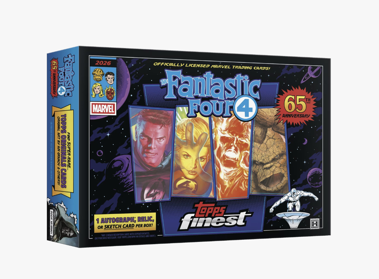 2026 Topps Finest Fantastic Four ✨BASE✨ Pick your cards!