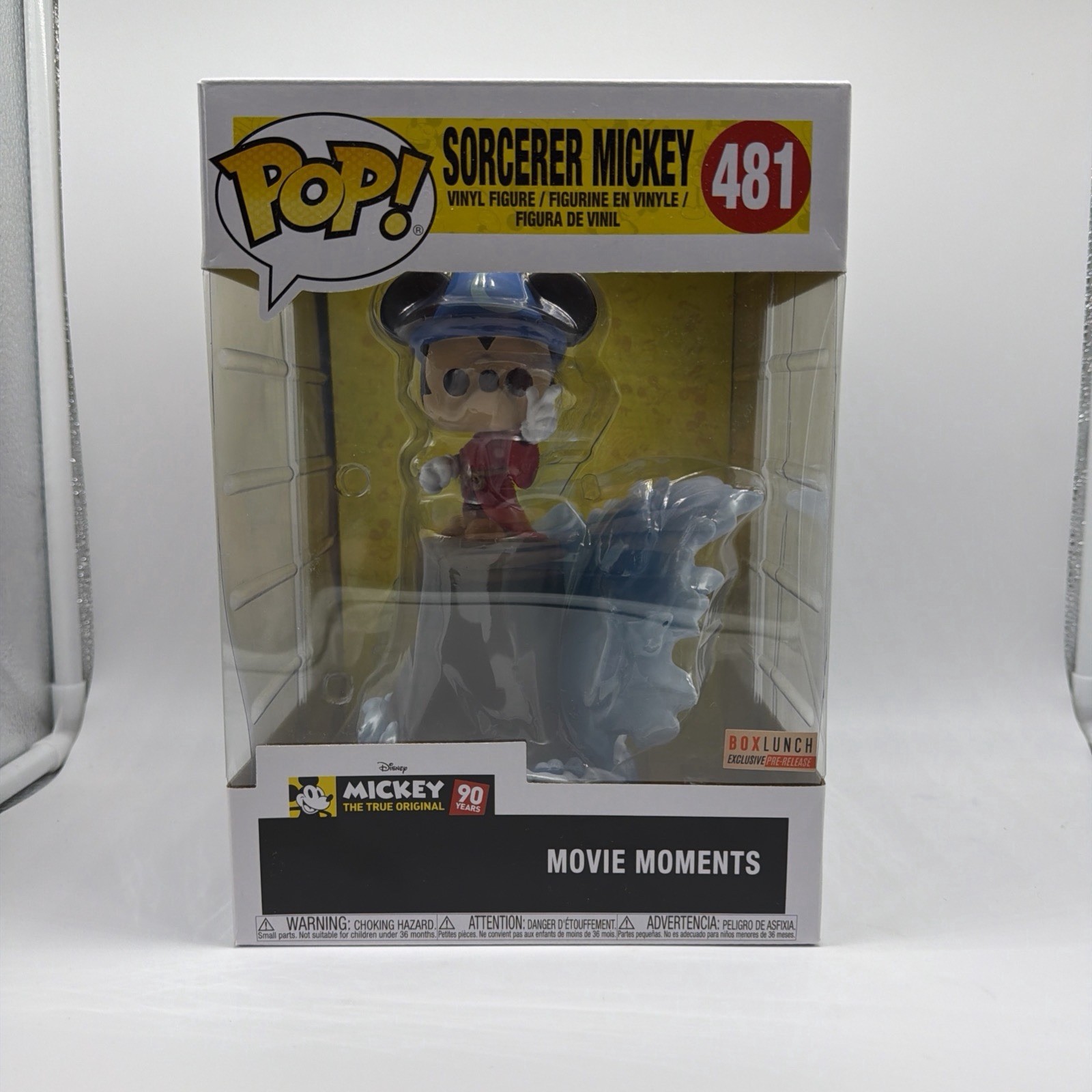 Funko POP! Disney Movie Moments Sorcerer Mickey #481 BoxLunch Exclusive