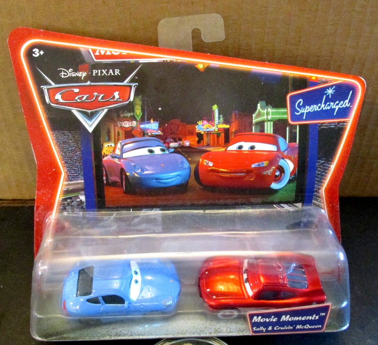 Disney Pixar Cars Sally & Cruisin’ McQueen Movie Moments Supercharged NOS