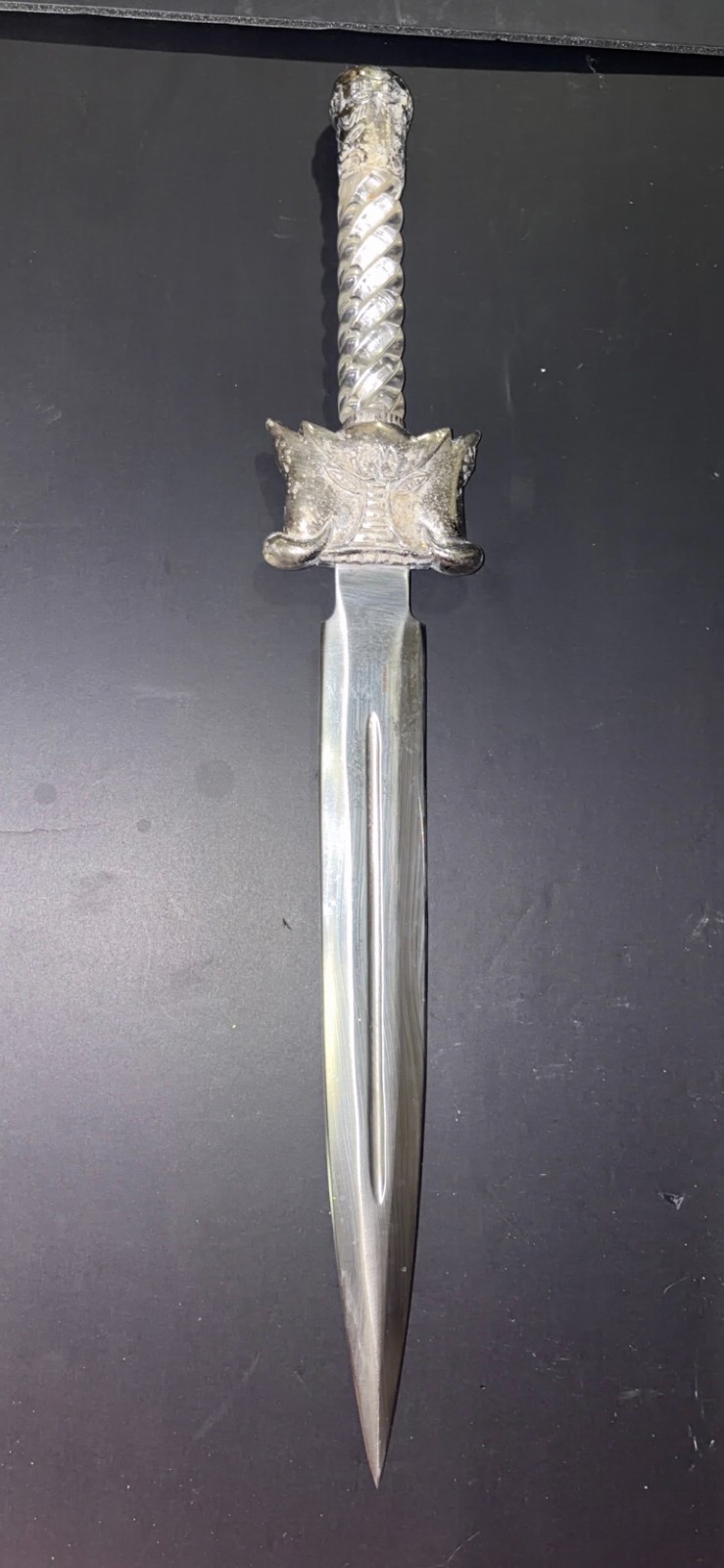Vintage Greek Xiphos Gladius Style Knife in Sheath 21″