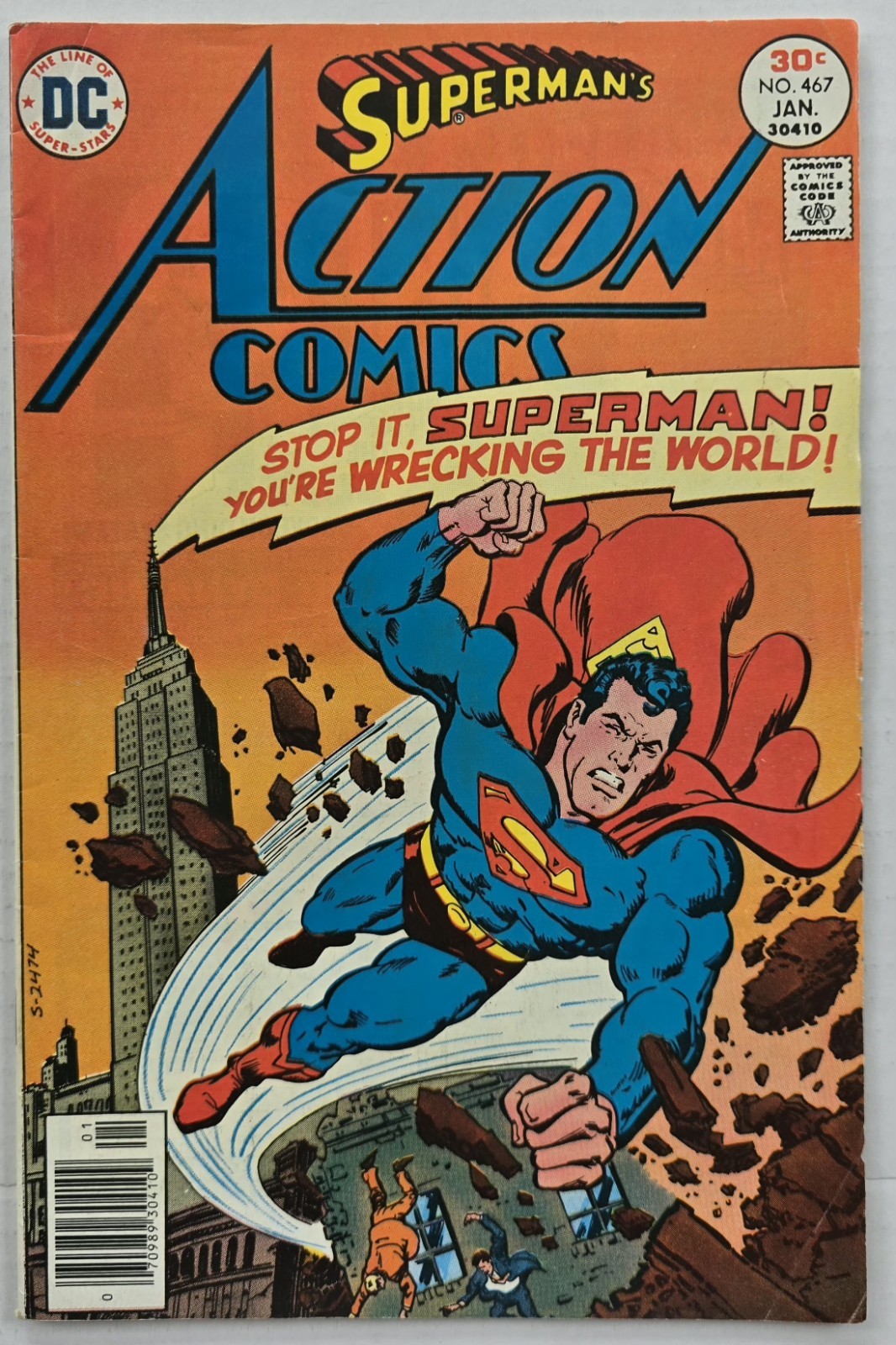 ACTION COMICS #467 COMIC BOOK (DC,1976) BRONZE AGE