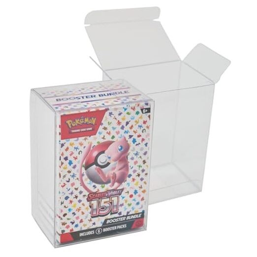 Protector Case for 151 Booster Bundle Box – UV and Scratch-Resistant, 10