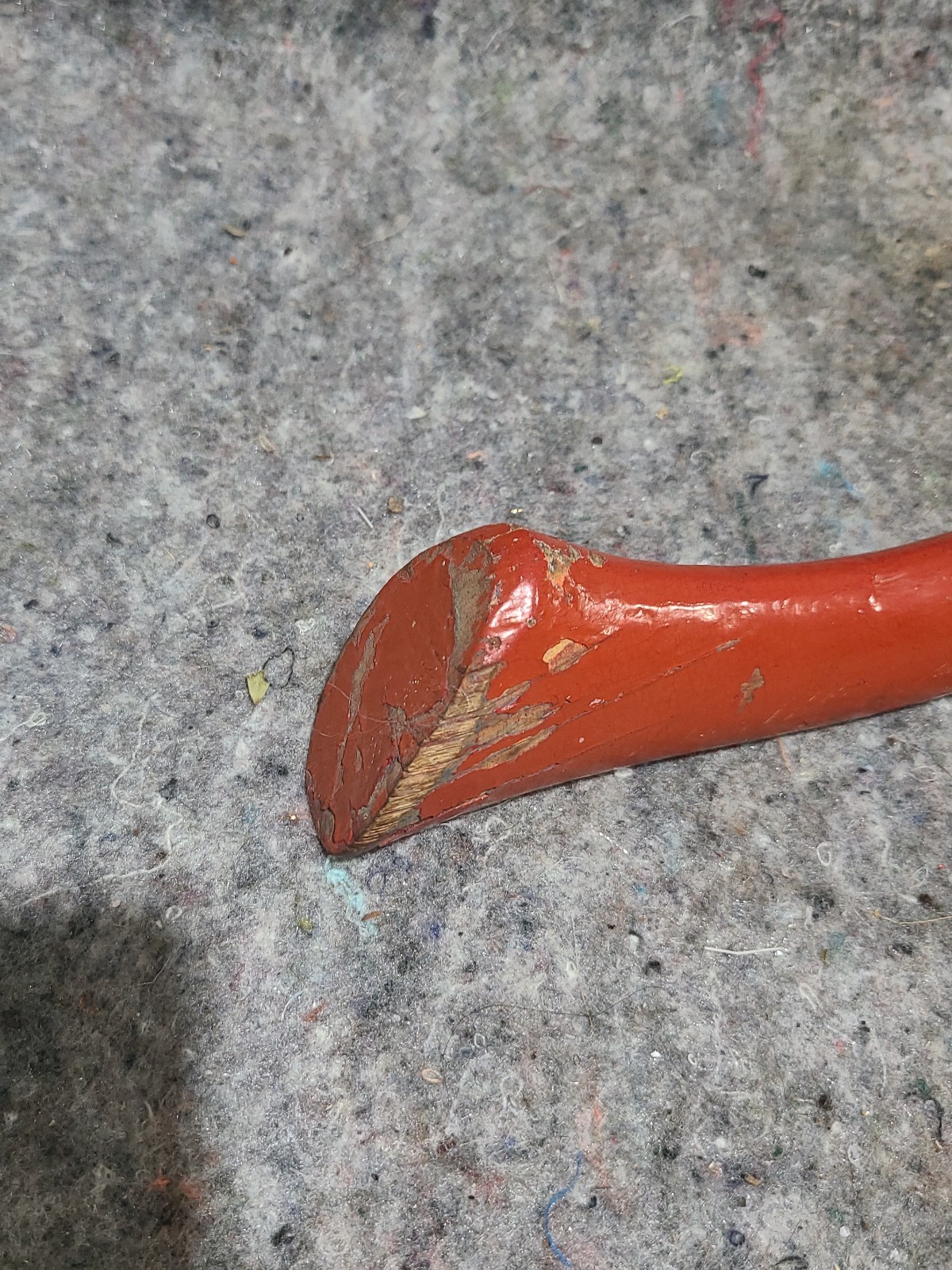 Vintage Original Fireman’s Entry Axe 5lb 12.2oz Handle Original Paint Unmarked