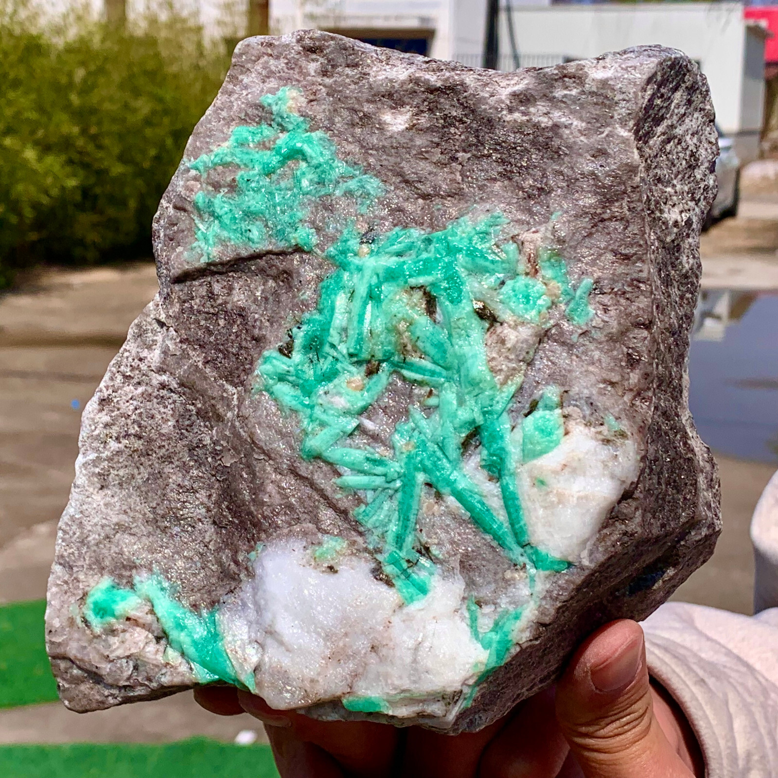 6.14LB Natural Rare Emerald Gem Crystal Mineral Specimen/China