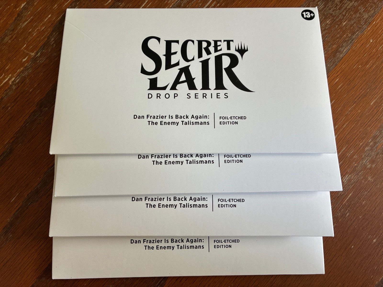 Dan Frazier Is Back Again Enemy Talismans Foil Magic SEALED NEW MTG Secret Lair