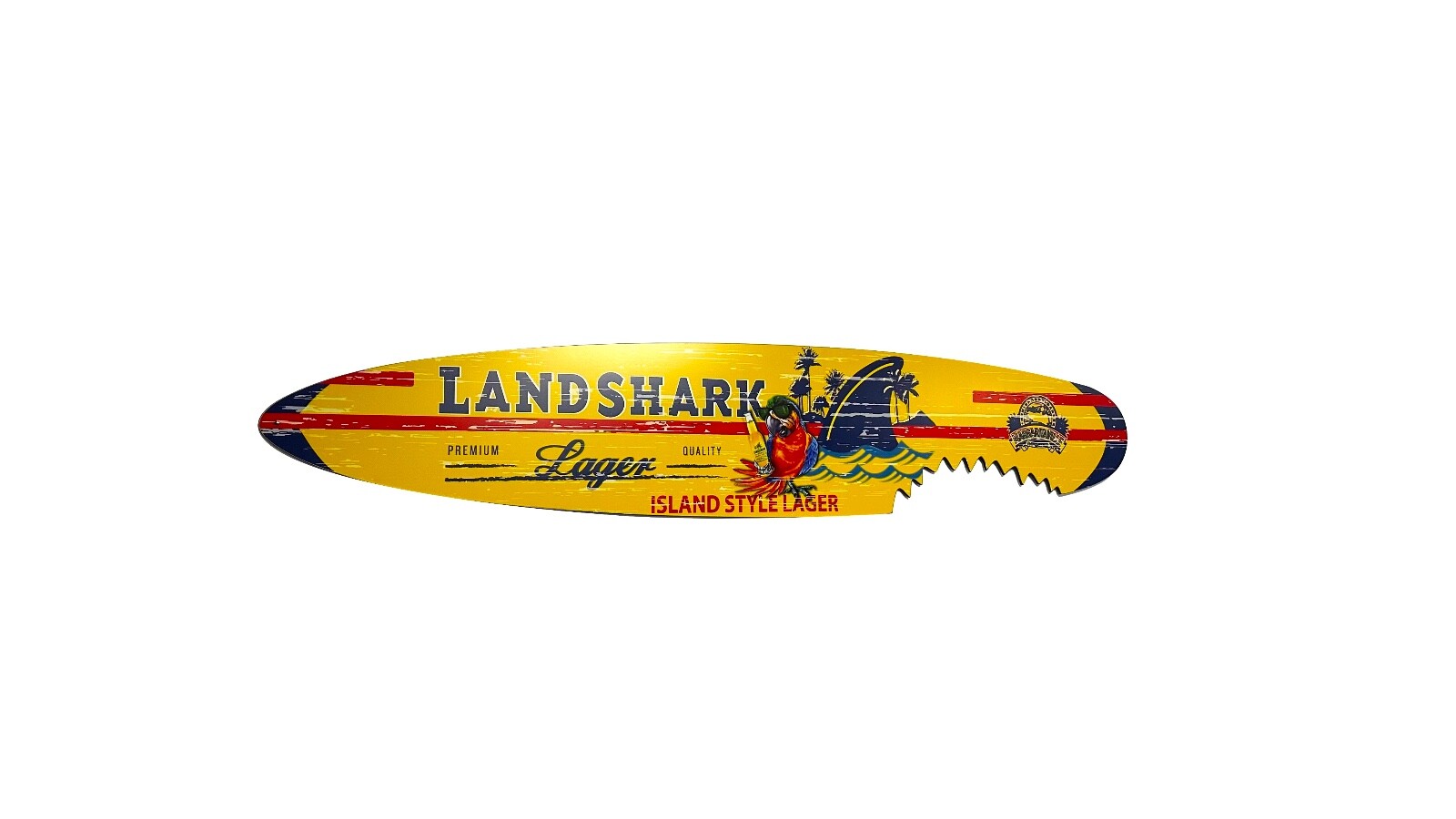LandShark Parrot Surfboard 6 Footer – NEW (Indoor Use Only)