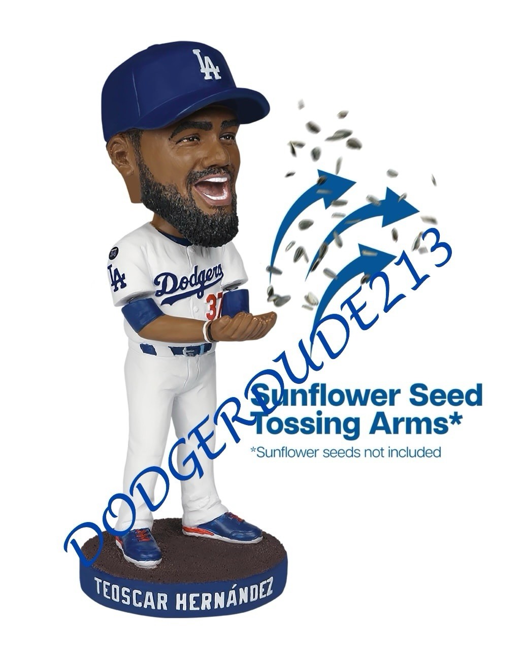 PRESALE 🇩🇴 Teoscar Hernandez Mr. Seeds Bobble Arms Dodgers Bobblehead 5/30/26