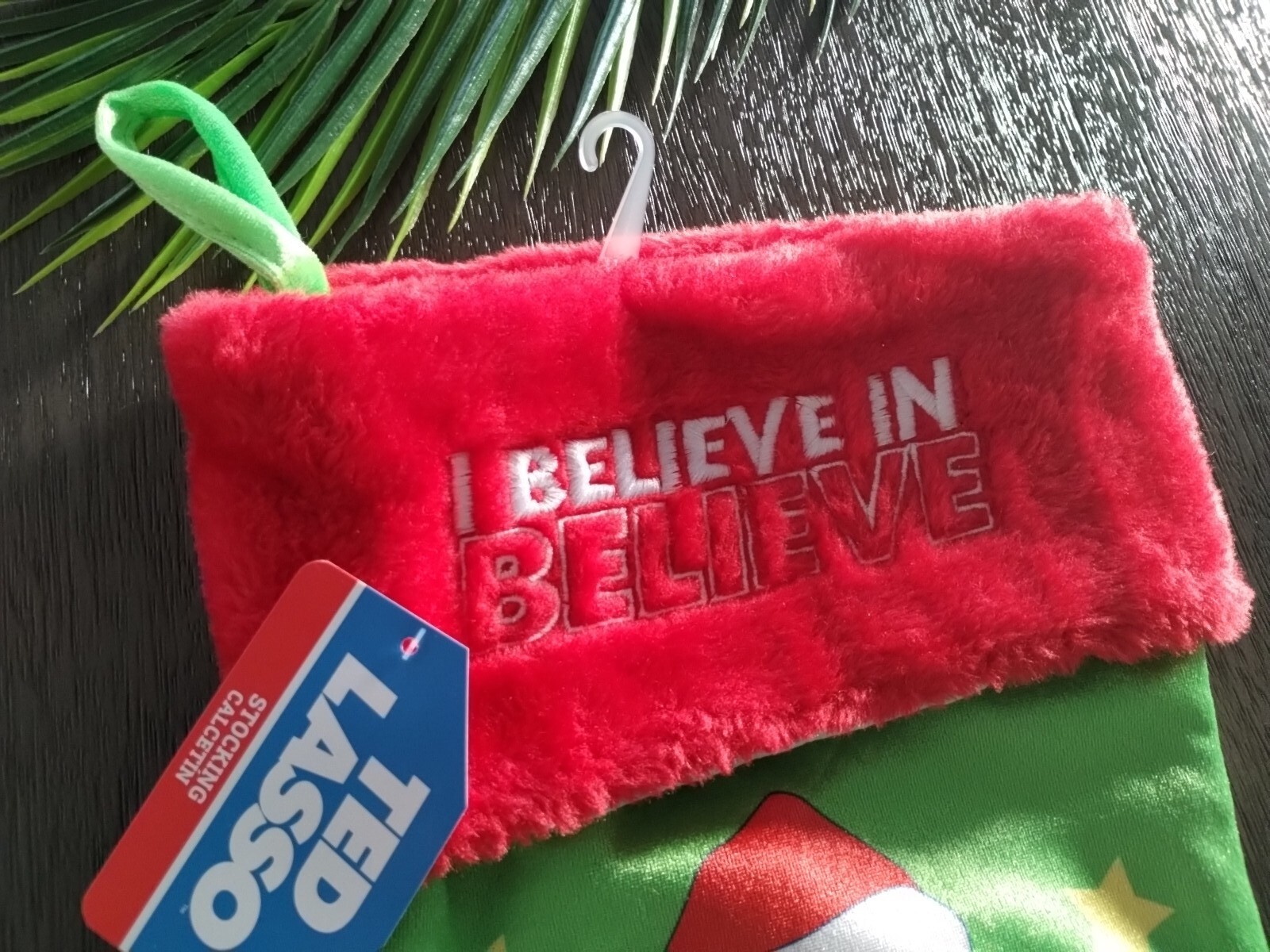 Ted Lasso 20″ Christmas Stocking, AFC Richmond London I Believe In Soccer Coach