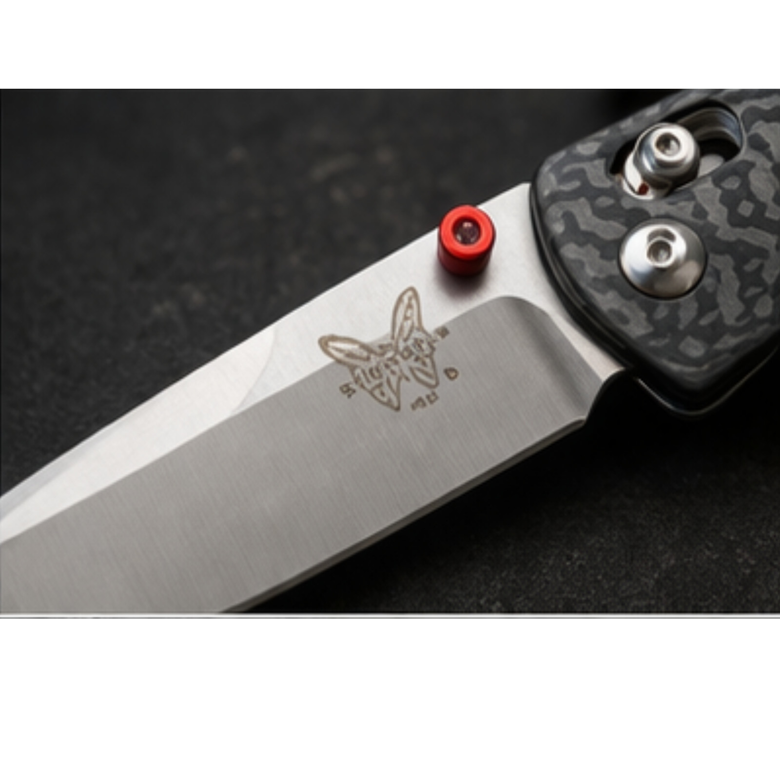 Benchmade BM 485 Folding Pocket Knife Carbon Fiber Handle EDC
