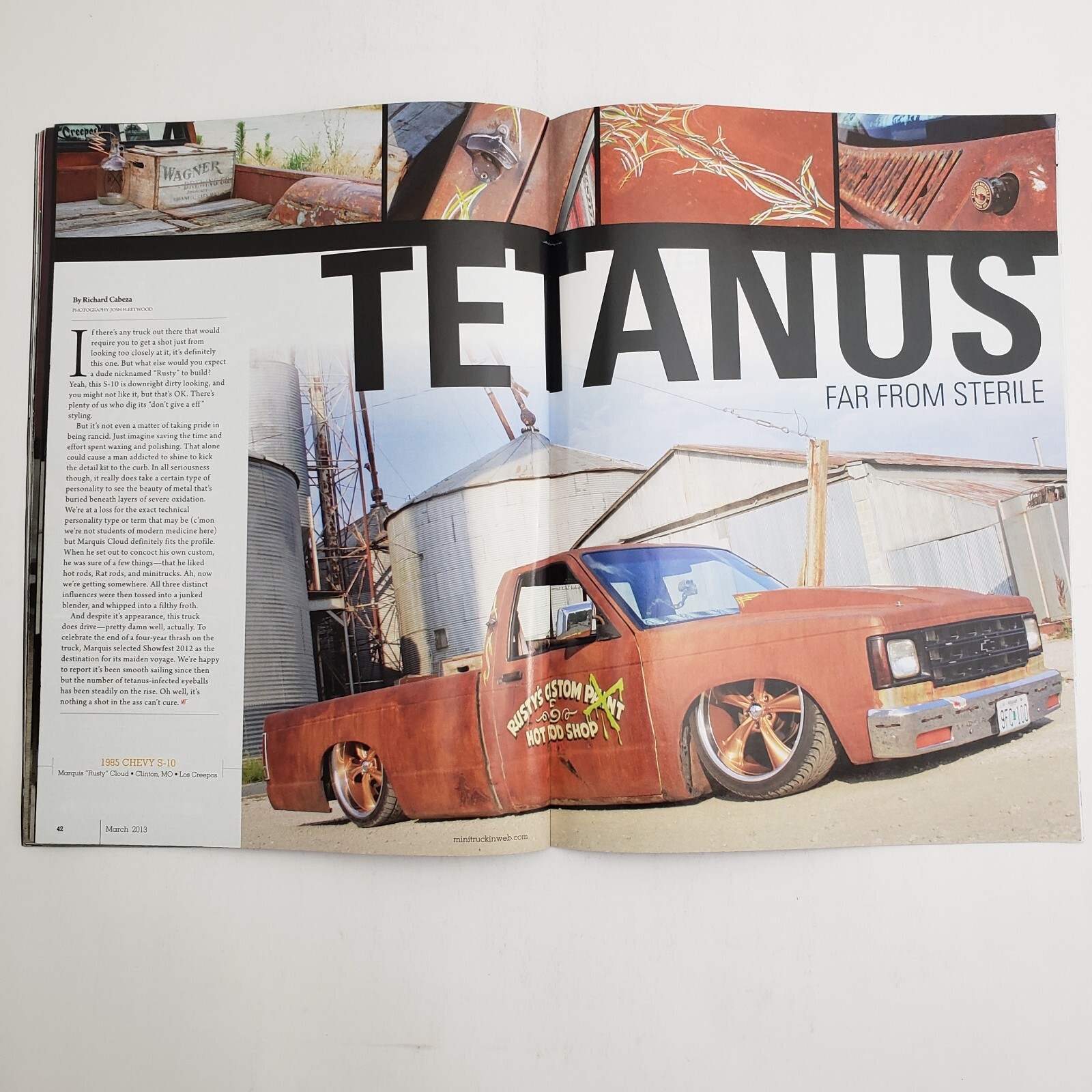 Mini Truckin’ Magazine March 2013 Volume 27 Number 3 Minitruckin Trucking 2013